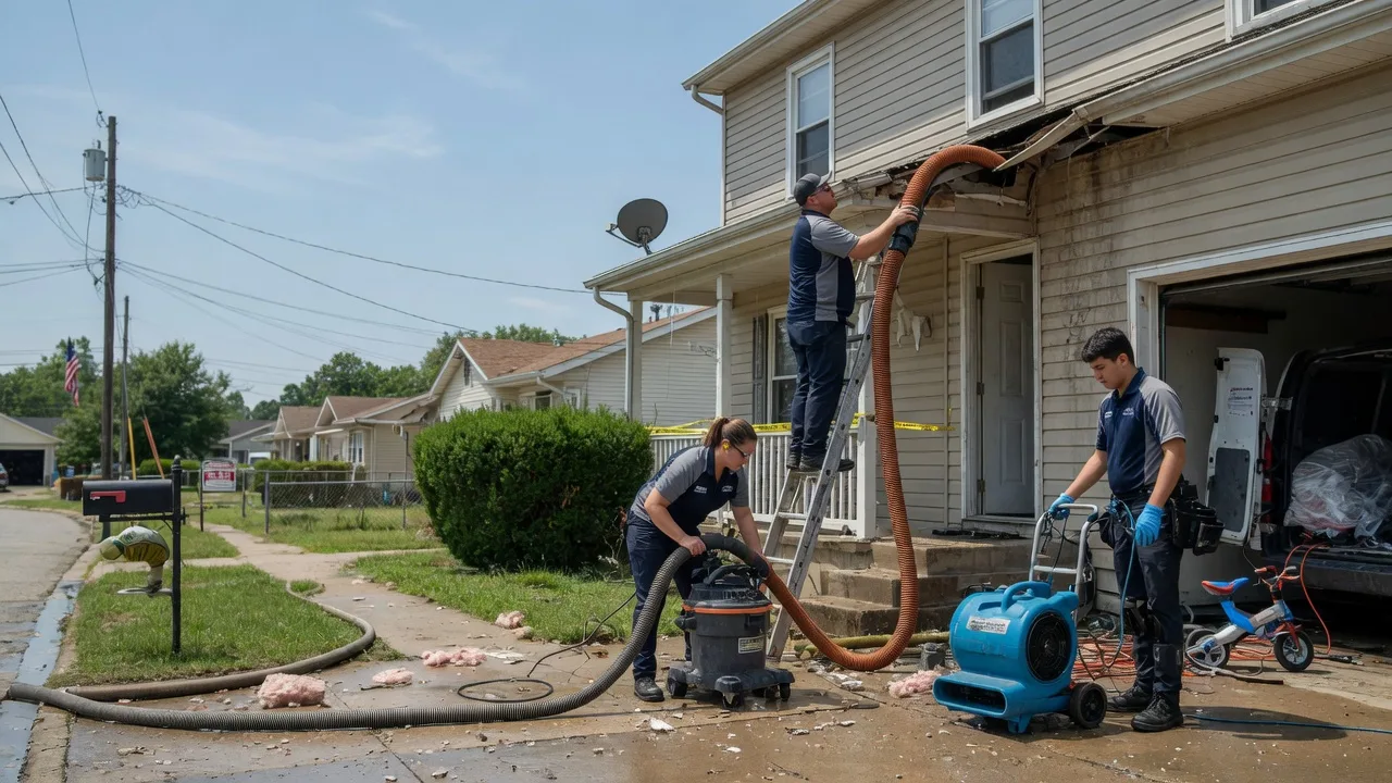 Water Damage Restoration in Lucas, KS near me